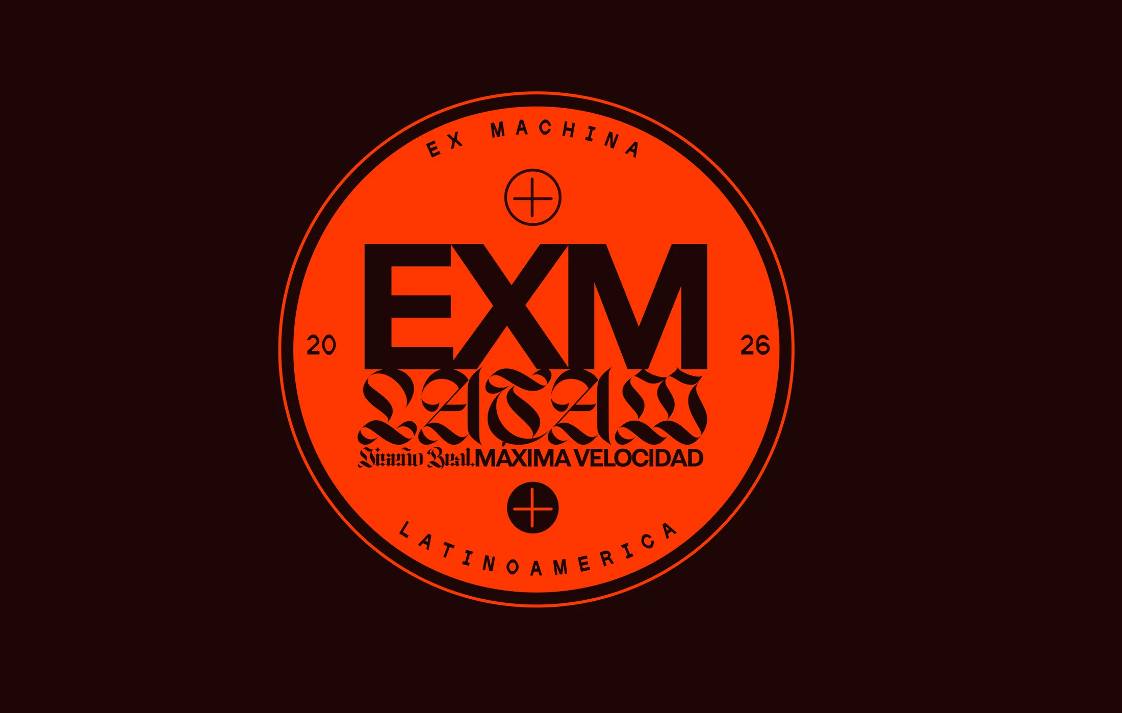 Insignia circular EXM Latinoamérica